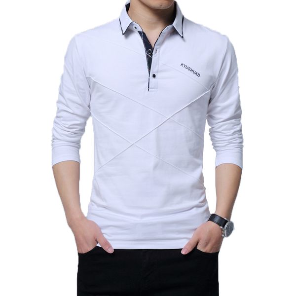 2019 men cotton t shirt man turn-down collar long sleeve tshirt male t-shirts & tees streetwear men oversized t shirt m-5xl, White;black
2019 men cotton t shirt man turn-down collar long sleeve tshirt male t-shirts & tees streetwear men oversized t shirt m-5xl, White;black