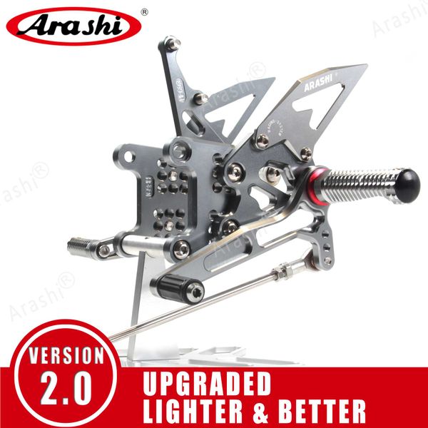 arashi 1 set for speed triple 1050 2005 - 2014 cnc adjustable footrests rider foot pegs rearset 2006 2007 2008 2009
arashi 1 set for speed triple 1050 2005 - 2014 cnc adjustable footrests rider foot pegs rearset 2006 2007 2008 2009