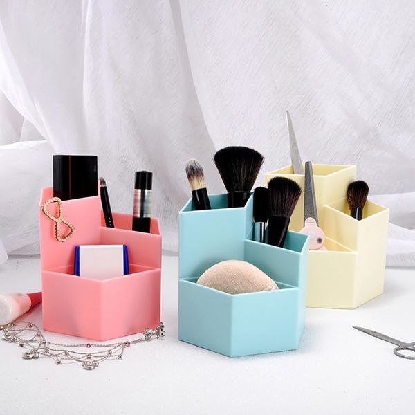 cosmetics organizer nail polish makeup tools pen holder rack 3 lattices jewelry brush storage case office desk organizer
cosmetics organizer nail polish makeup tools pen holder rack 3 lattices jewelry brush storage case office desk organizer