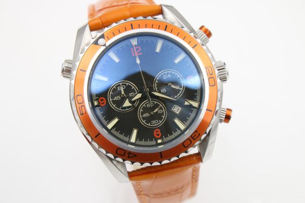 2020 seller watch men quartz satch co -axial planet ocean chronograph function watch orange leather belts watches men dress wri, Slivery;brown
2020 seller watch men quartz satch co -axial planet ocean chronograph function watch orange leather belts watches men dress wri, Slivery;brown