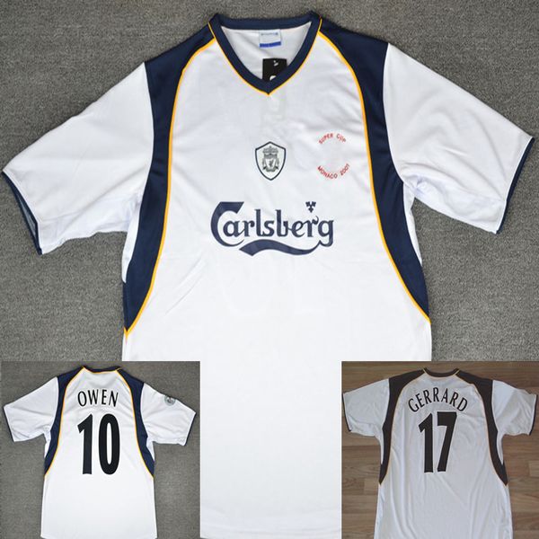 00 01 Gerrard RETRO Soccer Jerseys CUP SUPER Smicer Owen Hamann Vintage Camisa de Futebol Football Shirts Camiseta Maillot de Foot MAGLIA
00 01 Gerrard RETRO Soccer Jerseys CUP SUPER Smicer Owen Hamann Vintage Camisa de Futebol Football Shirts Camiseta Maillot de Foot MAGLIA