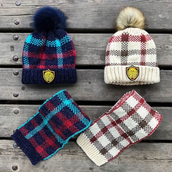 winter hats scarf set plaid wool hats kids knit wool beanie ski caps outdoor warm pompom hat gga2480, Yellow
winter hats scarf set plaid wool hats kids knit wool beanie ski caps outdoor warm pompom hat gga2480, Yellow