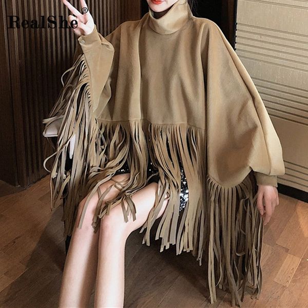 realshe turtleneck sweater women 2020 long sleeve solid tassel sweaters ladies mantle spring casual loose sweater woman pullover, Black
realshe turtleneck sweater women 2020 long sleeve solid tassel sweaters ladies mantle spring casual loose sweater woman pullover, Black