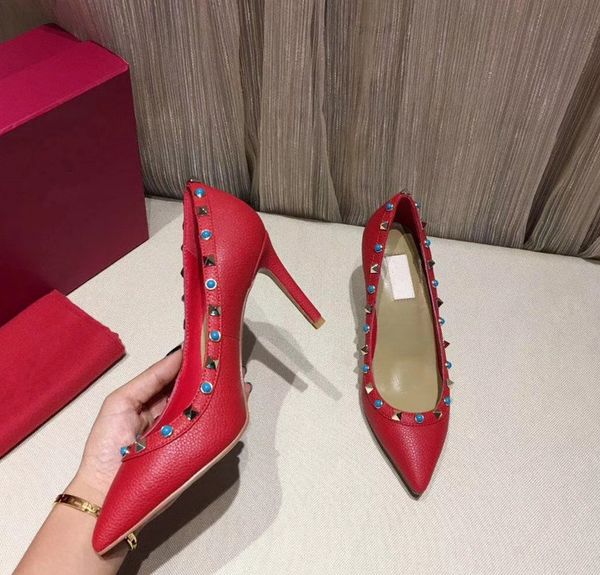 designer pointed toe 2-strap with studs high heels rivets sandals women high heel shoes, Black
designer pointed toe 2-strap with studs high heels rivets sandals women high heel shoes, Black