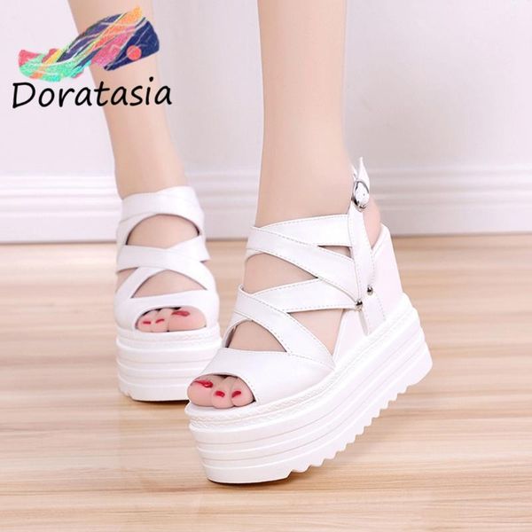 doratasia lesiure women high wedges black solid fashion shoes back strap sandals women summer open toe sandals
doratasia lesiure women high wedges black solid fashion shoes back strap sandals women summer open toe sandals