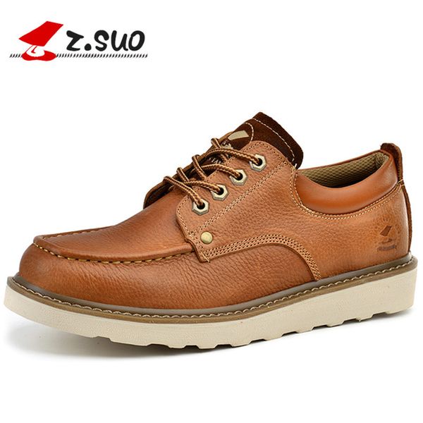 z.suo fashion spring/autumn men shoes genuine cow leather shoes lace-up breathable/comfortable british style men's casual, Black
z.suo fashion spring/autumn men shoes genuine cow leather shoes lace-up breathable/comfortable british style men's casual, Black