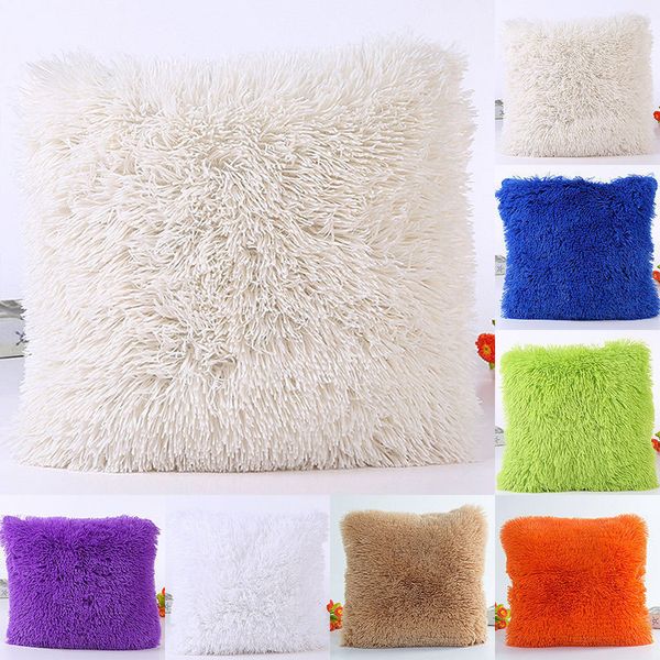 artificial fur cushion cover hairy faux plain fluffy soft washable pillow case single/double-faced plush decor 45
artificial fur cushion cover hairy faux plain fluffy soft washable pillow case single/double-faced plush decor 45