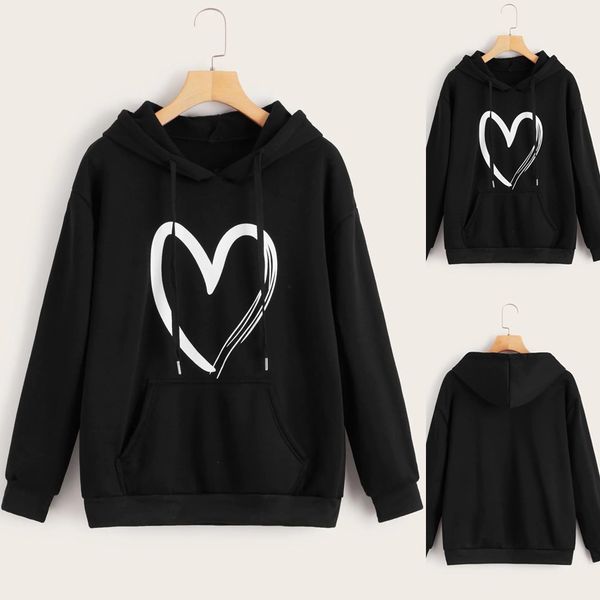 fashion hoodies women warm casual coat loose long sleeve print strappy sweatshirt hoodies moletom feminino s10, Black
fashion hoodies women warm casual coat loose long sleeve print strappy sweatshirt hoodies moletom feminino s10, Black