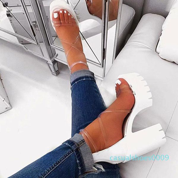 orange pvc jelly sandasls peep toe thick high heels women shoes clear narrow band platform transparent sandals plus size 37-41 c09, Black
orange pvc jelly sandasls peep toe thick high heels women shoes clear narrow band platform transparent sandals plus size 37-41 c09, Black