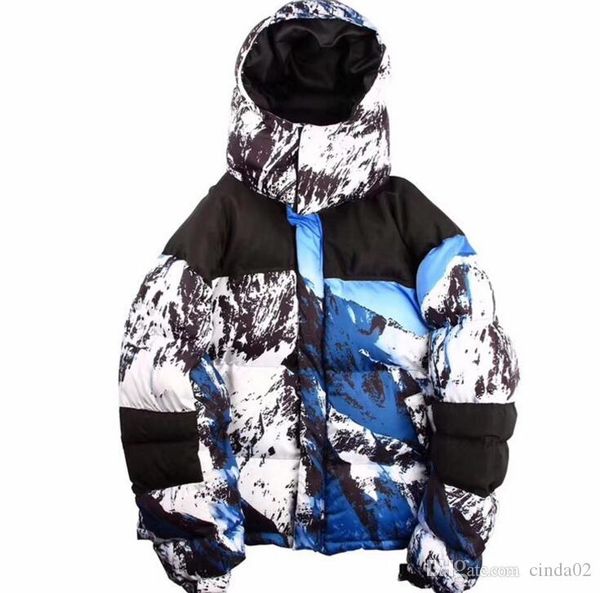 mountain baltoro down jackets fashion 17fw mountain view windproof thick outerwear snow jacket, Black