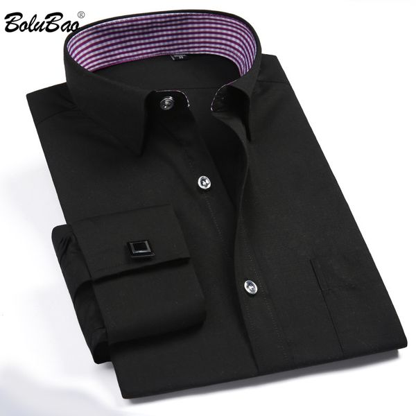 bolubao brand men shirts solid color fashion business men's street casual shirts wedding prom male shirt, White;black
bolubao brand men shirts solid color fashion business men's street casual shirts wedding prom male shirt, White;black