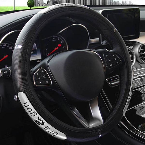 new arrival 1pc 38cm car steering wheel cover genuine leather reflective china dragon design elastic covers
new arrival 1pc 38cm car steering wheel cover genuine leather reflective china dragon design elastic covers