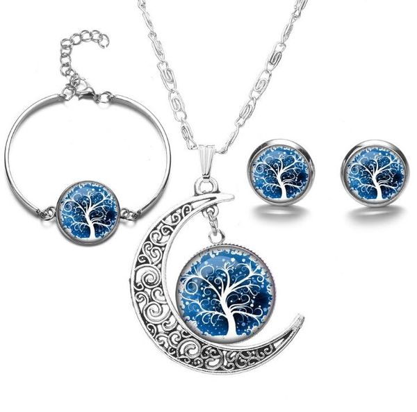 Time Gem Красочные Древо Жизни Браслет И Серьги Стержня Ожерелье Набор Луна Серебрян
Time Gem Красочные Древо Жизни Браслет И Серьги Стержня Ожерелье Набор Луна Серебрян