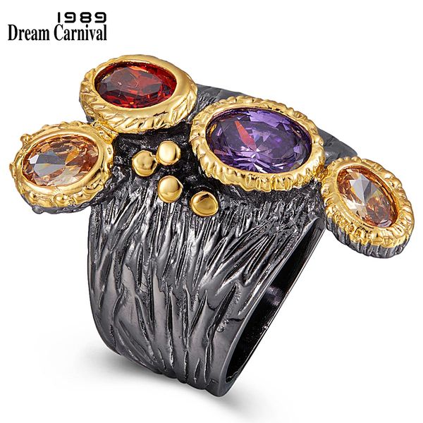 dreamcarnival1989 creative-multi-colors cubic-zirconia-ring for women black-gold gothic rings amazing price pick wa11781, Silver
dreamcarnival1989 creative-multi-colors cubic-zirconia-ring for women black-gold gothic rings amazing price pick wa11781, Silver