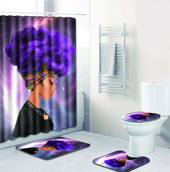 new bathroom sets carpet rug shower curtain african woman toilet seat cover bathroom non-slip carpet and shower curtain us
new bathroom sets carpet rug shower curtain african woman toilet seat cover bathroom non-slip carpet and shower curtain us