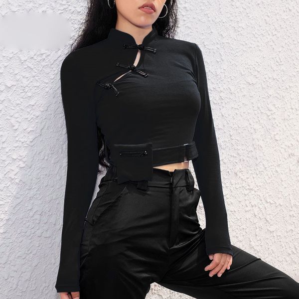 tee shirt femme womens designer clothes women chinese long sleeve t shirt knitted autumn cropped high street removable pocket crop top, White
tee shirt femme womens designer clothes women chinese long sleeve t shirt knitted autumn cropped high street removable pocket crop top, White