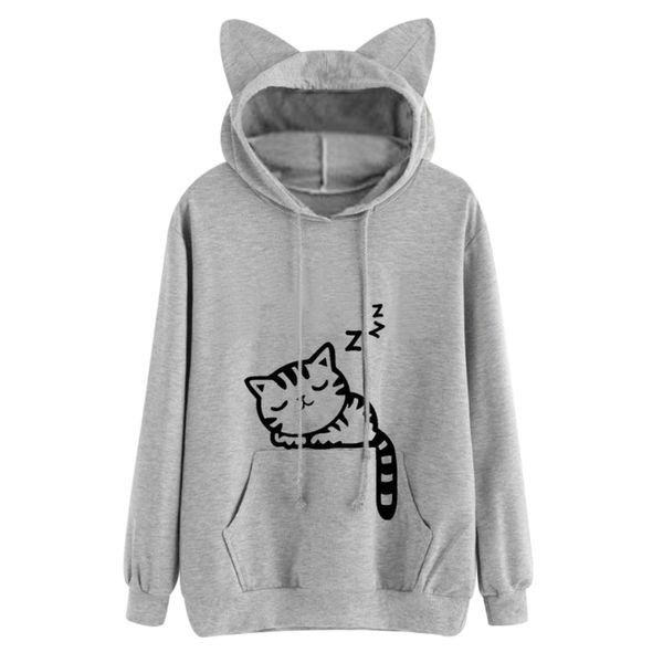 черных женщины kawaii cat ear толстовка топы cute cartoon sleeping cat printed толстовка с капюшоном женской дряблой пуловер верхней одежды, Black
черных женщины kawaii cat ear толстовка топы cute cartoon sleeping cat printed толстовка с капюшоном женской дряблой пуловер верхней одежды, Black