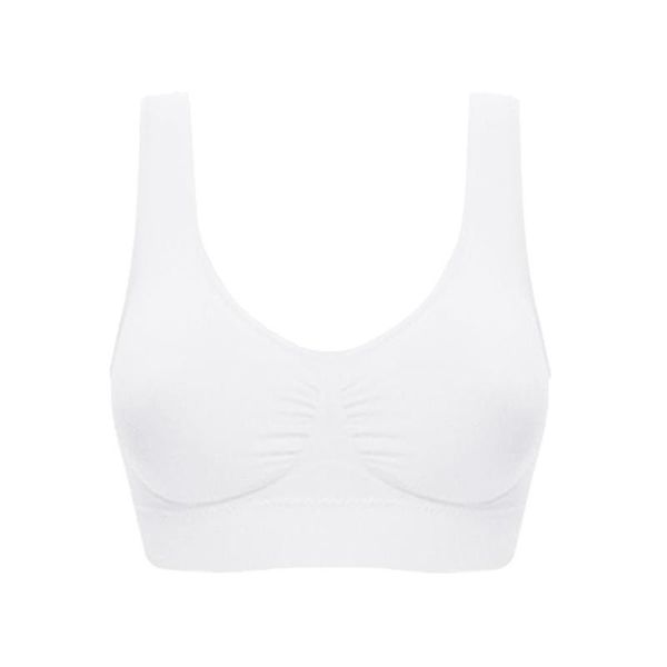 running yoga bra women padded vest sport bra sportwear thin mold cup nylon shockproof fitness women bandage sports bras, White;black
running yoga bra women padded vest sport bra sportwear thin mold cup nylon shockproof fitness women bandage sports bras, White;black