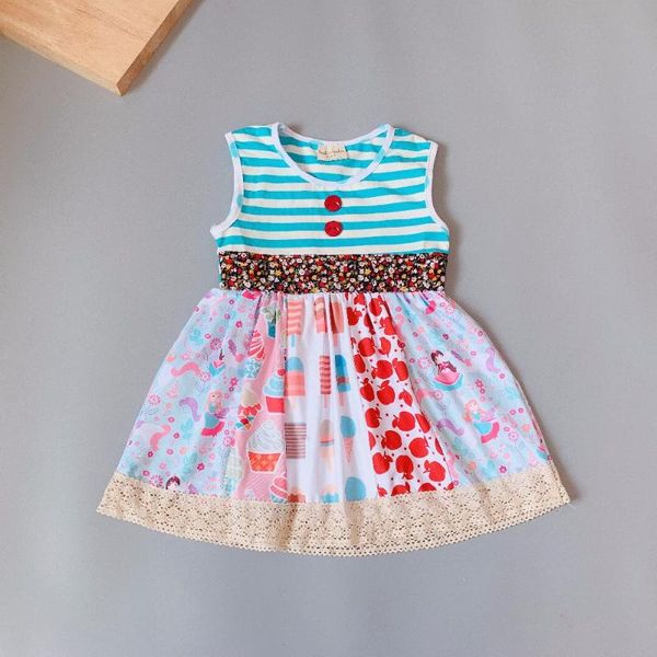 girl's dresses striped singlet dress present of baby girls apparel accessory, Red;yellow
girl's dresses striped singlet dress present of baby girls apparel accessory, Red;yellow