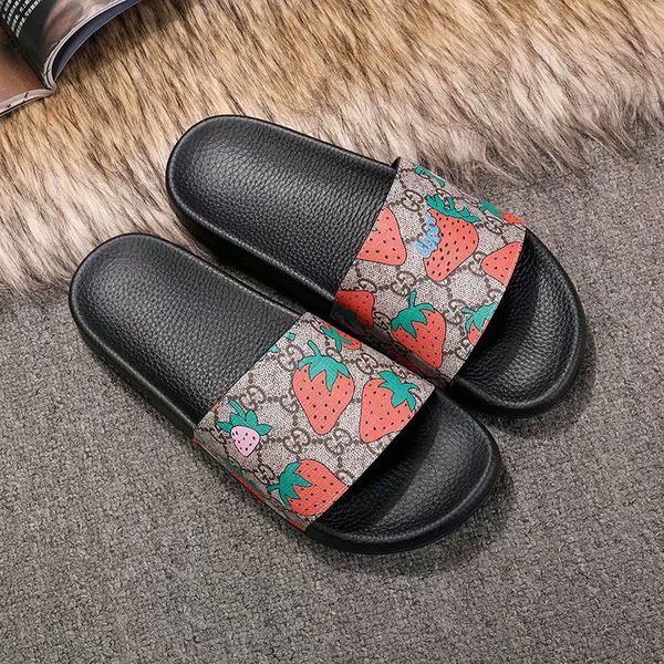 designer slipper gear bottoms mens strawberry pattern sandals causal non-slip summer huaraches slippers flip flops slipper quality, Black
designer slipper gear bottoms mens strawberry pattern sandals causal non-slip summer huaraches slippers flip flops slipper quality, Black