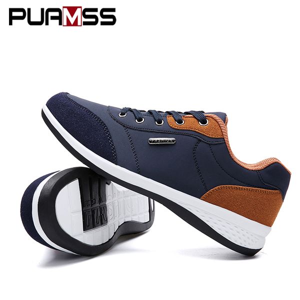 2019 autumn new men shoes lace-up men fashion shoes microfiber leather casual brand sneakers winter flats, Black
2019 autumn new men shoes lace-up men fashion shoes microfiber leather casual brand sneakers winter flats, Black