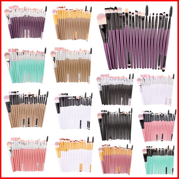 20 pcs professional makeup brush set foundation eyeliner eyeshadow mascara lip cosmetics make up brush tools kits
20 pcs professional makeup brush set foundation eyeliner eyeshadow mascara lip cosmetics make up brush tools kits