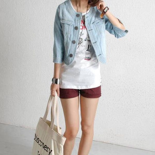 2019 ladies denim jackets outwear jeans coat classical jackets women fashion jeans coats rivets female ah82, Black;brown
2019 ladies denim jackets outwear jeans coat classical jackets women fashion jeans coats rivets female ah82, Black;brown