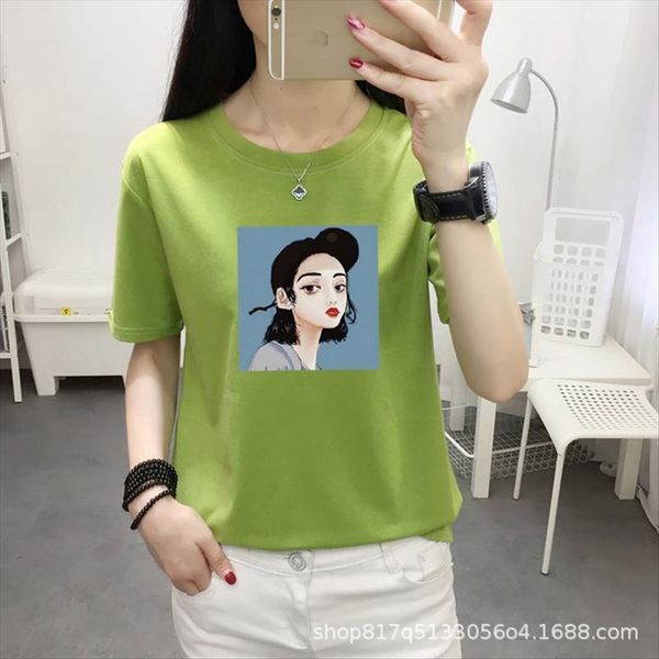 women's wear students' casual short-sleeved t-shirt profiteering products women's wear students' casual short-sleeved t, White
women's wear students' casual short-sleeved t-shirt profiteering products women's wear students' casual short-sleeved t, White
