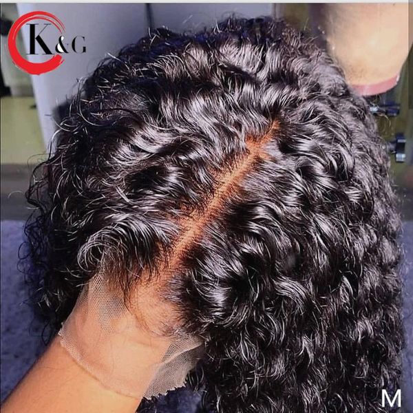 kunggang hd transparent 13x6 lace curly wigs middle ration skin melt lace front human hair wigs 130 150 density for black women, Black;brown
kunggang hd transparent 13x6 lace curly wigs middle ration skin melt lace front human hair wigs 130 150 density for black women, Black;brown