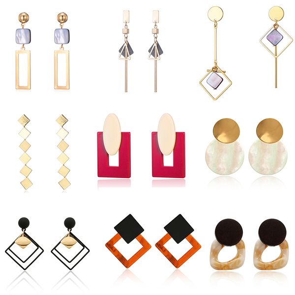 korean summer blue geometric acrylic irregular hollow circle square drop earrings for women party wedding jewelry, Silver
korean summer blue geometric acrylic irregular hollow circle square drop earrings for women party wedding jewelry, Silver