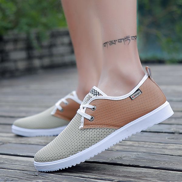 new brand designer spring autumn men's shoes breathable wild men's casual comfortable shoes mesh trend fashion men, Black
new brand designer spring autumn men's shoes breathable wild men's casual comfortable shoes mesh trend fashion men, Black
