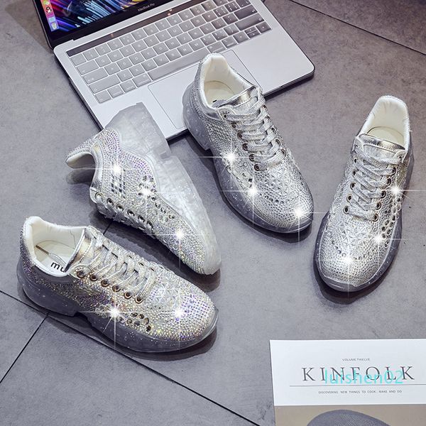 crystal detail sneakers shoes for women lacu up transparent platform casual shoes l02, Black
crystal detail sneakers shoes for women lacu up transparent platform casual shoes l02, Black