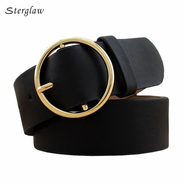 fashion classic round buckle ladies wide belt women's 2018 design female casual leather belts for jeans kemer f110 c19010301, Black;brown
fashion classic round buckle ladies wide belt women's 2018 design female casual leather belts for jeans kemer f110 c19010301, Black;brown