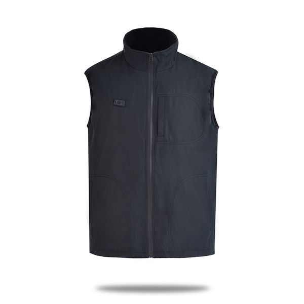 electric heating double control vest anti-cold warm vest outdoor heating stand collar, Gray;blue
electric heating double control vest anti-cold warm vest outdoor heating stand collar, Gray;blue