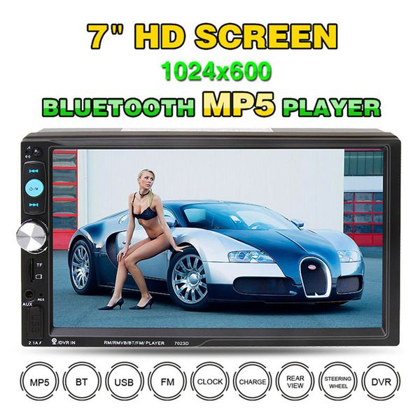 7023d 2din 7-inch car mp5 hd player with card reader radio car stereo audio mp5 player fast charge with camera bluetooth
7023d 2din 7-inch car mp5 hd player with card reader radio car stereo audio mp5 player fast charge with camera bluetooth