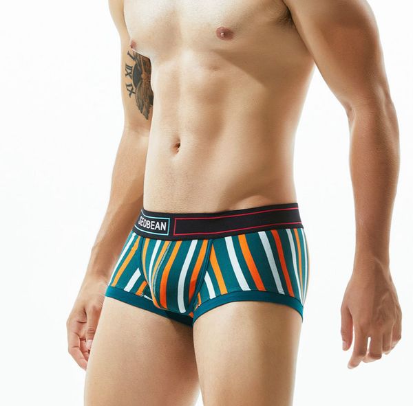 men fashion boxers mens colorful striped printed underpants men designer skinny breathable underpants brand clothes 2020 for wholesale, Black;white
men fashion boxers mens colorful striped printed underpants men designer skinny breathable underpants brand clothes 2020 for wholesale, Black;white