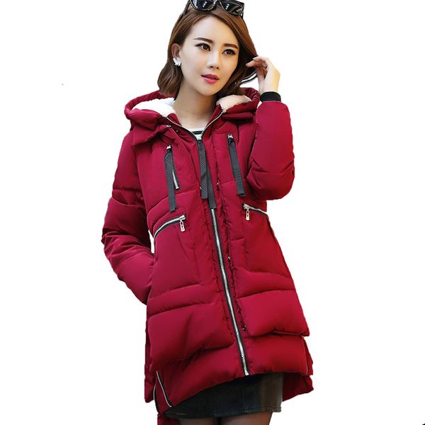 lanlojer plus size 5xl women parka thick winter wadded jacket women outerwear loose mid-long warm down cotton coats, Black
lanlojer plus size 5xl women parka thick winter wadded jacket women outerwear loose mid-long warm down cotton coats, Black