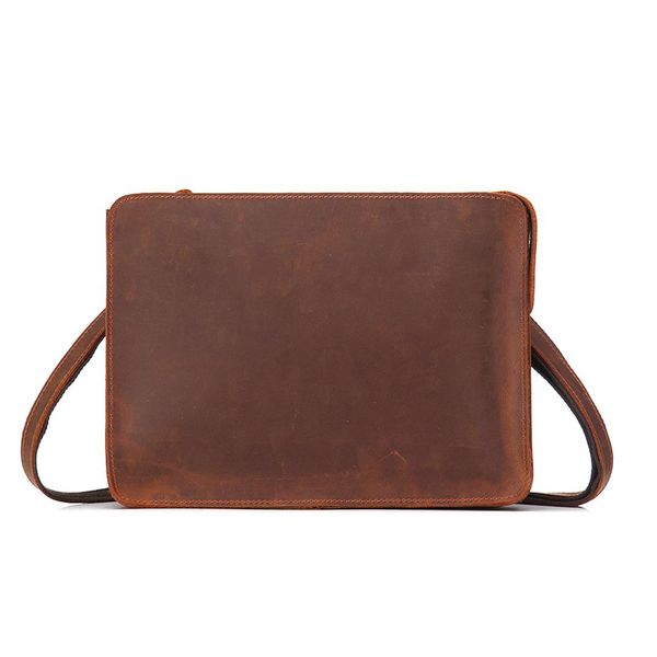 natural crazy horse leather men messenger bags vintage shoulder bag perfect quality genuine leather bag available for a4
natural crazy horse leather men messenger bags vintage shoulder bag perfect quality genuine leather bag available for a4