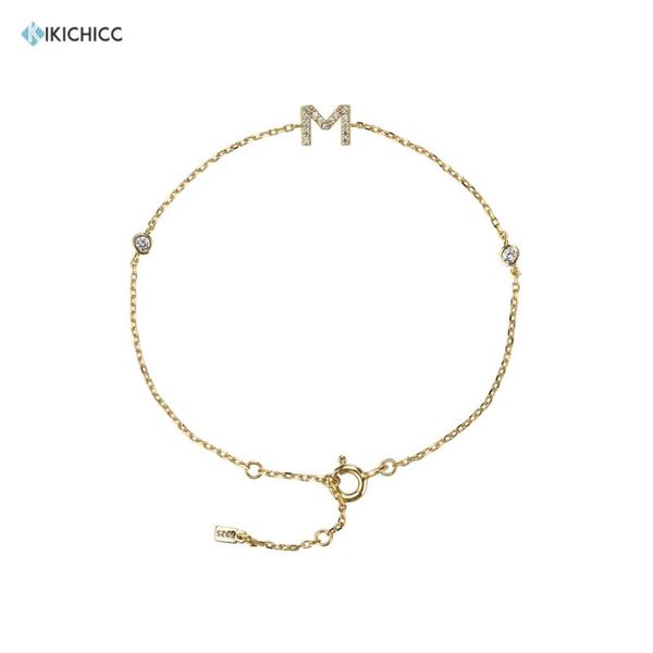 kikichicc 100% 925 sterling silver alphabet m t letter s c initial bracelet & bangle crystal cz zircon jewelry 2020 fashion, Golden;silver
kikichicc 100% 925 sterling silver alphabet m t letter s c initial bracelet & bangle crystal cz zircon jewelry 2020 fashion, Golden;silver