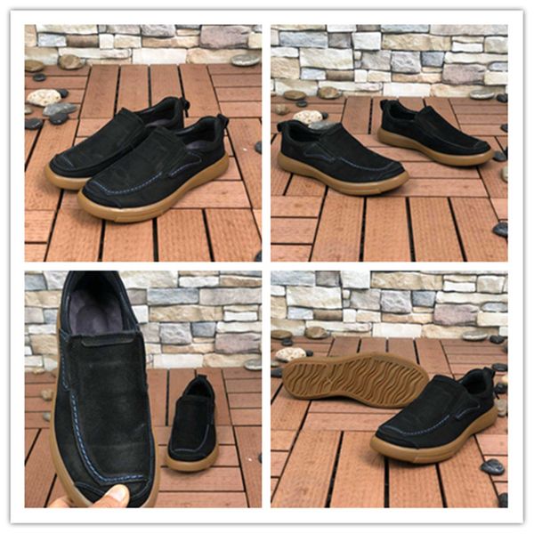 new casual breathable shoes wear-resistant thick bottom non-slip british retro men's shoes a pedal lazy essential1, Black
new casual breathable shoes wear-resistant thick bottom non-slip british retro men's shoes a pedal lazy essential1, Black