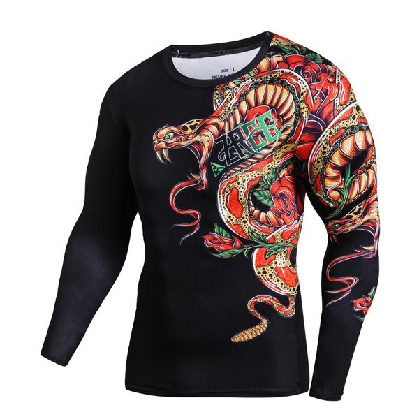 sport man shirt 3d dragon gym clothing for gym s-2xl fitness men crossfit plus size jerseys bodybuilding zrce compression shirt, Black;blue
sport man shirt 3d dragon gym clothing for gym s-2xl fitness men crossfit plus size jerseys bodybuilding zrce compression shirt, Black;blue