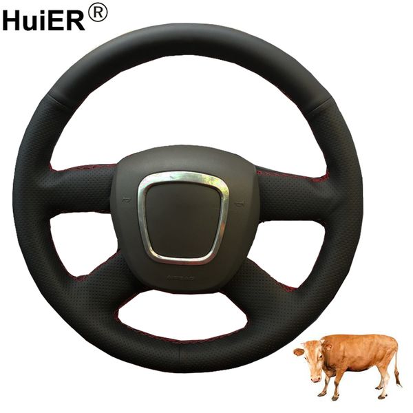 hand sewing car steering wheel cover cow leather for a3 2006-2013 a4 (b8) a6 (c6) 2005-2011 q5 2009-2012 q7 (no button
hand sewing car steering wheel cover cow leather for a3 2006-2013 a4 (b8) a6 (c6) 2005-2011 q5 2009-2012 q7 (no button