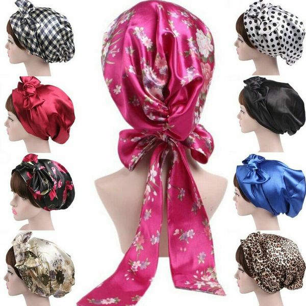 new women's hair accessories headscarf bow headscarf hat bonnet elegant chemotherapy cap, Blue;gray
new women's hair accessories headscarf bow headscarf hat bonnet elegant chemotherapy cap, Blue;gray