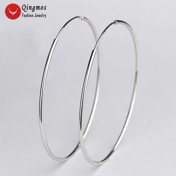 qingmos classic trendy hoop ring earrings for women with white 55mm sterling silver 925 hoop ring earrings -ear570 ing, Golden;silver
qingmos classic trendy hoop ring earrings for women with white 55mm sterling silver 925 hoop ring earrings -ear570 ing, Golden;silver
