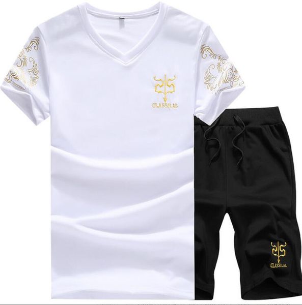 yq58 2019 summer new men's set short casual suits sportswear mens clothing man two pieces fashion print sets sweatshirt men, Gray
yq58 2019 summer new men's set short casual suits sportswear mens clothing man two pieces fashion print sets sweatshirt men, Gray