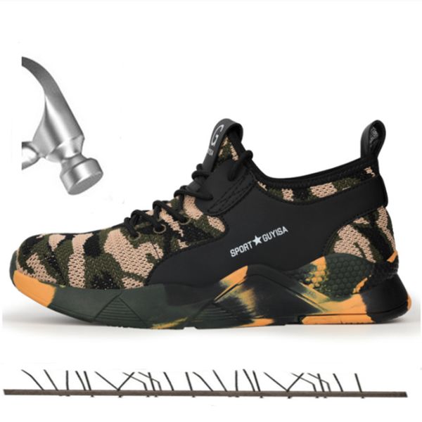 steel toe cap work boots breathable safety shoes outdoor camouflage soldier tactical military trekking rock climbing sneakers, Black;brown
steel toe cap work boots breathable safety shoes outdoor camouflage soldier tactical military trekking rock climbing sneakers, Black;brown