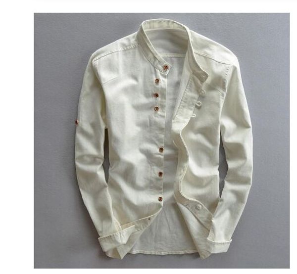 2016 spring mandarin collar full sleeves cotton linen shirt men white black chinese casual shirts breathable summer shirt men, Red
2016 spring mandarin collar full sleeves cotton linen shirt men white black chinese casual shirts breathable summer shirt men, Red
