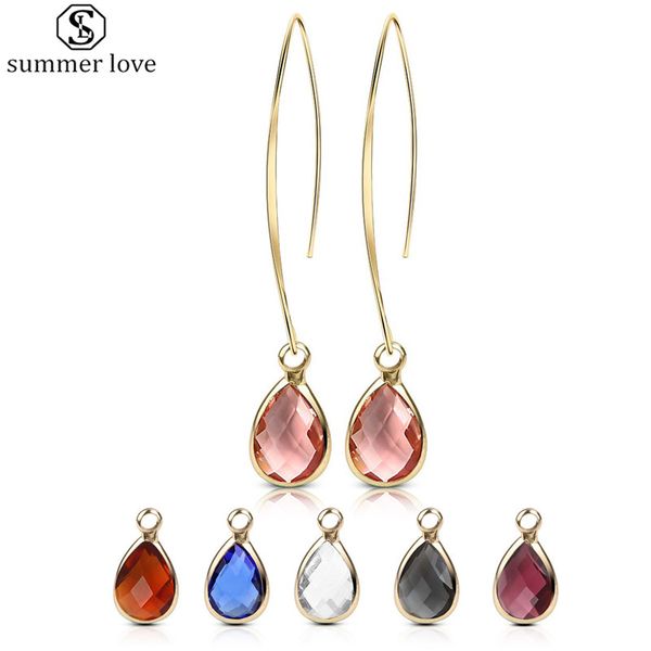 multi color glass crystal arrow dangle earring for women girls water drop earrings elegant copper ear hook jewelry-z, Silver
multi color glass crystal arrow dangle earring for women girls water drop earrings elegant copper ear hook jewelry-z, Silver