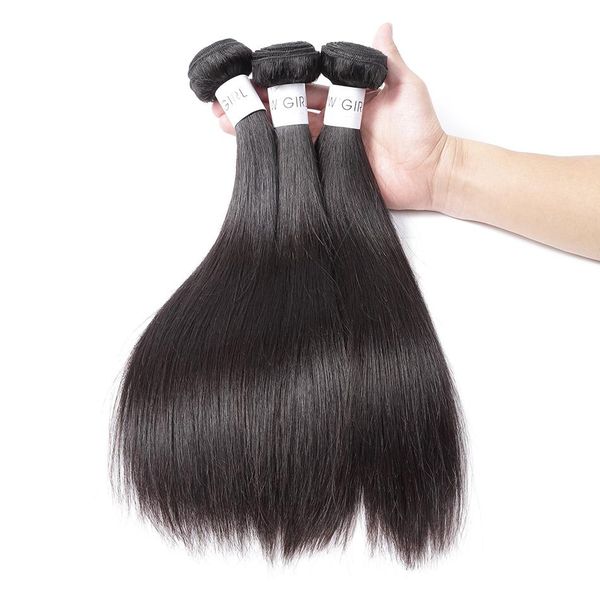 brazilian remy hair straight 3 human hair bundles with silk base closure hair extension ing, Black
brazilian remy hair straight 3 human hair bundles with silk base closure hair extension ing, Black