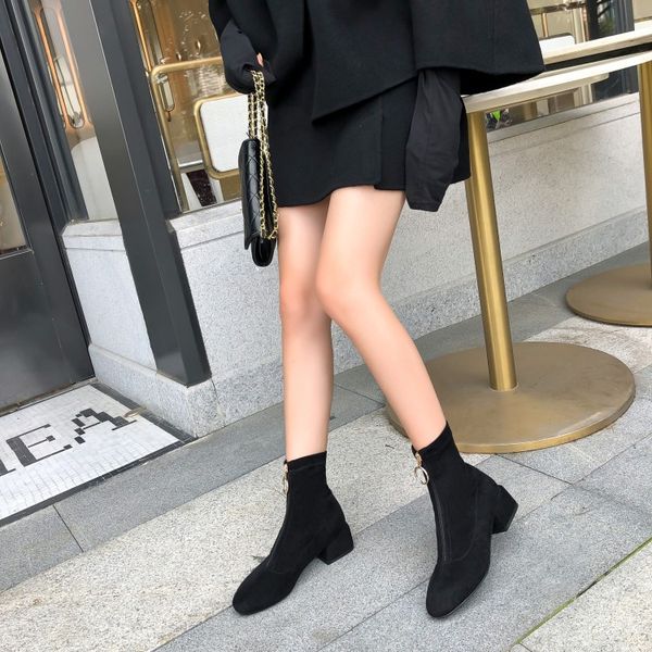 big size 9 10 11 12 boots women shoes ankle boots for women ladies shoes woman winter front zipper pendant round head, Black
big size 9 10 11 12 boots women shoes ankle boots for women ladies shoes woman winter front zipper pendant round head, Black